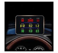P16 Head Up Display Hud Obd2 Temperature Car KM/h MPH Turbo Boost Pressure Speed Projector On The Windshield For Car HUD