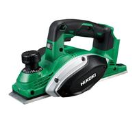 P18DSL/W4Z Cordless Planer 18V Bare Unit, Grey|Green|White|Black | 16,000rpm cutterhead with 2mm stock removal capacity, automatic brake and integrated blade support stand.