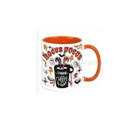 (P2) Halloween Ceramic Coffee Mug Spooky Pumpkin Halloween Pocus Hocus