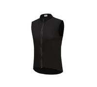 (P212025-Black, Asia-M) Men Windproof Waterproof Spring Summer Cycling Sleeveless Jacket Bicycle Clothing Bike Mtb Vest Jersey