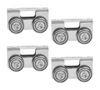 P2750-EG Trolley Assembly 4 Wheel Light Duty for Use with All 1-5/8" P1000, P1001, P5000, P5001, P5500, P5501 or Taller Strut Channel, Unistrut, Superstrut (4Pack)