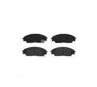 P28016 Front Brake Pad Set 4x Pads Integrated Wear Indicator Braking By Brembo
