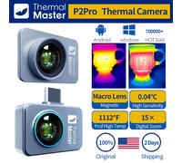 P2pro Macro Lens Thermal Imaging Camera Imager for Phone Tools 256×192 Infrared Image Thermovision Thermography Android kit