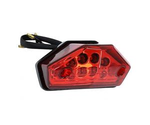 P2R Rear Light 12 V LED Cabochon Red for Rieju 50 MRT Motorcycle
