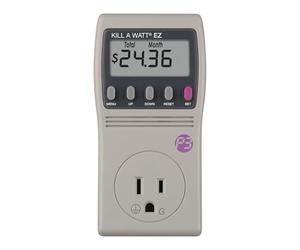 P3 2-Pack International P4460 Kill A Watt EZ Electricity Usage Monitor, Grey