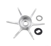 P3 P4 P5 Aluminum Droplet Spool Release Wheel Accessory Replacement Brake for Abu Garcia Alloy Series B3 B4 Part 65mm Water Max Disc 6. 5g Lightweight Upgrade Star(right hand silver)