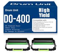 P3010D M6700D Drum Unit Compatible DO-400 Imaging Drum for Pantum P3010DW P3300DN P3300DW M6700DW M7100DN M7100DW M6800FDW M7200FD M7200FDW M7300FDN M7300FDW,2PC-Black