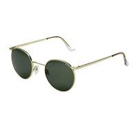 P3016 Gold 23k Unisex Outlet sunglasses Metal Gold Green Round Normal