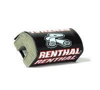 Renthal MX Bar Pad - Far Bar Handlebar Pad (Black/Red)