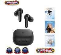 P31i Wireless Bluetooth Earbuds with 50H Playtime & AI Translation - Black