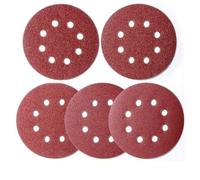 P320 125mm Sanding Disc 100pcs | 8 Hole 5 Inch Round Sanding Discs | Sanding Pads for Random Orbital | Sanding sheet, Sandpaper for wood & Metal