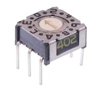 P36106 APEM Low Profile Hexadecimal Rotary Code Switch