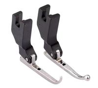 P369 New Bead Sequin Special Presser Foot, 2PCS Sewing Machine Foot, Bead Sequin Presser Feet, Multi Purpose Stitching Attachment, Domestic and Industrial Quilting, Bring Beads & No Beads, 3.2x3.4x1cm