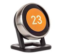 P3D-Lab Stand for Google Nest Thermostat 3rd Gen, Black | Freestanding Desk Holder for Nest Learning Thermostat, 4 Mounting Screws Included, Easy Installation, Made in UK