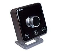 P3D-Lab Stand for Hive Thermostat V2/V3, Medium Silver | Fits SLT3, SLT3B and SLT3C, Mounting Screws Included, Secure Freestanding Holder, Easy to Move Between Rooms