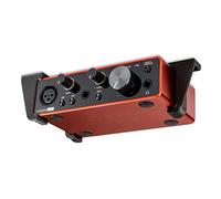 P3D-Lab TuneGrip Desk Mount for Focusrite Scarlett Solo 3rd Gen Bracket | Under Desk Audio Interface Holder, Wall Mount Option, Secure Fit, Compact Space-Saving Design, Black