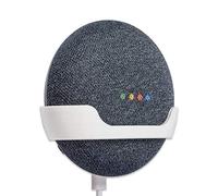 P3D-Lab Wall Mount for Google Home Mini & Google Nest Mini, Wall Bracket | White, Compact Smart Speaker Holder, Horizontal Design, Easy Access to Controls and Power, Mounting Fixings Included