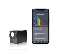 P4 LED Spectrum Analytical Equipment Wireless Color Lux Meter Measure Blue Light 340-780NM Wide Measurement Range