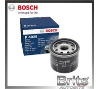 P4025 Bosch 0451104025 Oil Filter Fits Dacia Nissan Renault New
