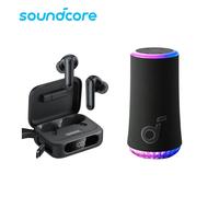 P41i | Wireless Earbuds with Portable Phone Charger (Built-in) + Glow | Portable Speaker with Synchronized Light Show