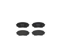 P49017 Front Brake Pad Set 4x Pads Not Fitted Wear Indicator Braking By Brembo