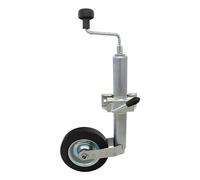 p4U Jockey Wheel with Holder,includes clamp, Original from Knott, 150 kg, 48 mm Attachment for Trailer, Caravan Trailer
