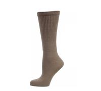 P4USE-4-C0MFORT Mens Extra Wide Comfort Fit Diabetic Oedema Poor Circulation Gents Socks, Black, UK 6-11 (Pack of 6, Beige Mix)