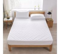 P4USE-4-C0MFORT Premium Waterproof Quilted Mattress Protector - Soft, Breathable, and Durable Shield for Your Bed Sleep Dry, Sleep Happy (4FT Bed 122cm x 190cm + 30cm)