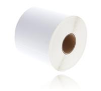 P4Y 500 Labels 100 x 150 mm Compatible with Many Printers such as Zebra, Citizen, Datamax and Others Thermal Transfer Labels Self-Adhesive 100 x 150 mm Address Labels White Universal Shipping