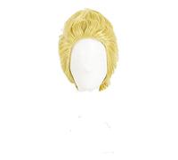 P5 Persona 5 Ryuji Sakamoto Cosplay Wigs Short Blonde Fluffy Heat Resistant Synthetic Hair Wig + Wig Cap