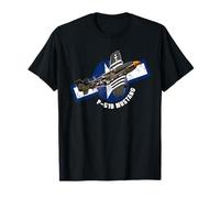 P51 Mustang WW2 Warplane Plane Warbird T-Shirt
