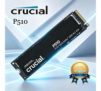 P510 1TB NVMe SSD M.2 2280 PCIe 5.0 | 11000MB/s Read, 9500MB/s Write - Upgraded from P3 Plus Crucial
