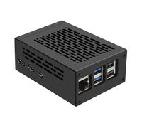 P580 Case for Raspberry Pi 5 & X1005 / X1002 PCIe to M2 NVMe SSD Base