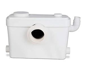 P600 Macerator Pump for Sanitary Toilet Shower Sink Waste 3 in 1 Carbon Filter IP54 Rated 600 Watt