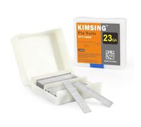 P612SS 23 Gauge 12mm Pin Nails, Stainless Steel, 9000 PCS/Box, Nails for Air Power Pin Nail Gun, Micro Pinner for Cabinets, Light-Duty Wood Work, DIY