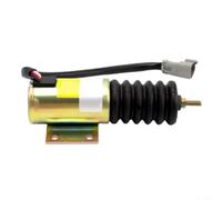 P613-A52V12 Fire Stop Solenoid Valve for Diesel Engine Units 12V DC Electromagnetic Fuel Cutoff Switch for On Site Power and Infrastructure Projects