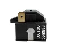 P6R8MC OR1001 PTC Start Relay Refrigerator Compressor Starter 1 Pin Replace for 6749C-0014E PS9865140 AP5949339 Compatible with LG Magic Chef Refrigerator Dehumidier Compressor