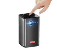 P70 3D 4K Mini Portable DLP Auto Focus Smart Android WiFi LED Projector with 1080P Full HD Video and Battery