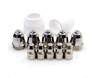 P80 Plasma Tip 1.7mm Nozzle 0.067'' Electrode Fit SIP HG400 HG500 LGK80 Cutter PKG-12