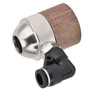 P80 Water Cooled Protective Cover, Hand Operated Tools Plasma Protect Covers Compressed Wood Solid Threaded Connection for Cut Machinary for Machine Tool(Silver)