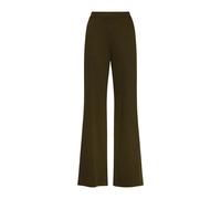 P813Z0 Wide Trousers - female - Elena Mirò - Wide Trousers - Green - XL - Trousers XL