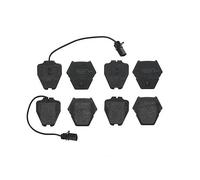 P85067 Front Brake Pad Set 4x Pads Integrated Wear Indicator Braking By Brembo