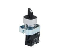 P87 Rotary switch knob 22mm 2 position Self-locking Latching Switch 1 NO Maintained Select Selector XB2-BD21C XB2-BD21 BD41C IDGTTLDF