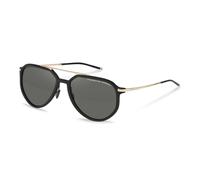 Porsche Design P8990 Polarized A415 Men's Sunglasses Gold Size 59