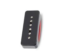 P90 Guitar Single Coil Pickup White/ivory Silver Bk Green Professional electric pickup(Neck Black)