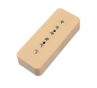 P90 Guitar Single Coil Pickup White/ivory Silver Bk Green Professional electric pickup(Neck Ivory)