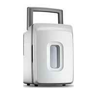 P9IDEDFH Mini Fridge 12L Mini-Cooling Car Refrigerator/Small Power Student Dormitory Refrigerator/Portable Household Cold and Cold Refrigerator (Color Name : Gray) (Gray)