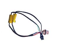 PA 1 set LED Lights Load Resistor Adapter Fix Hyper Flashing Rapid Blinking Canbus Error Code Eliminator Warning Canceller (T20 7443 Double Wires)