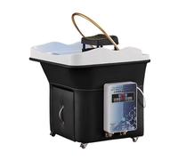 PA-DABAOO Head Spa Equipment,Shampoo Basin with Water Cycle,Thermostatic Japanese Head Spa Equipment Water Circulation Shampoo Basin,Enhance The Head Wash Experience,Black