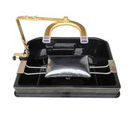 PA-DABAOO Japanese Head Spa Equipment Head Spa Water Circulation Waterfall for Shampoo Bowl, Water Circulation Stand, Shampoo Bed Accessories,A Basin width 0.2 to 3.1CM